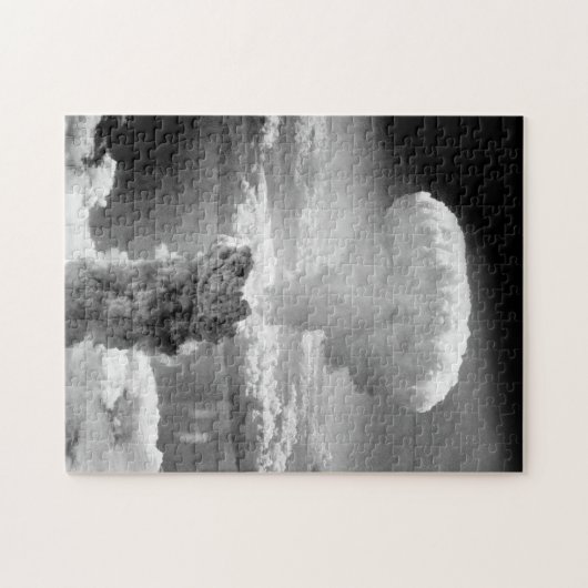 Nuclear Atomic Bomb Mushroom Cloud ジグソーパズル (横)