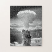 Nuclear Atomic Bomb Mushroom Cloud ジグソーパズル (縦)