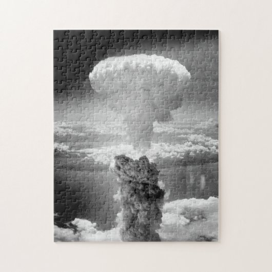 Nuclear Atomic Bomb Mushroom Cloud ジグソーパズル (縦)