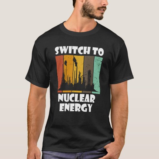 Nuclear Engineering Medicine Switch to Nuclear Pow Tシャツ (正面)