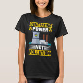Nuclear Engineering Nuclear Energy Nuclear Enginee Tシャツ (正面)