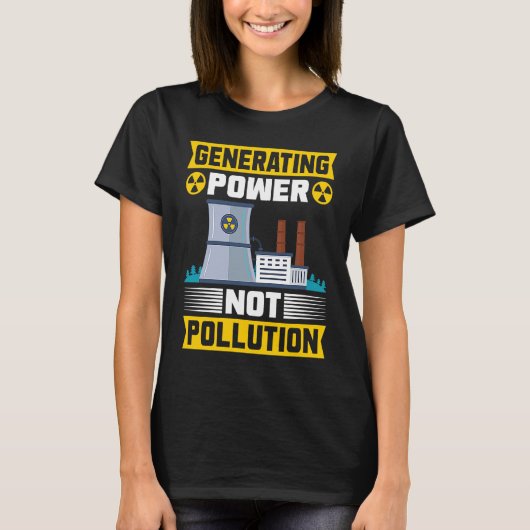 Nuclear Engineering Nuclear Energy Nuclear Enginee Tシャツ (正面)