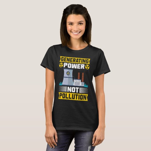 Nuclear Engineering Nuclear Energy Nuclear Enginee Tシャツ (正面フル)