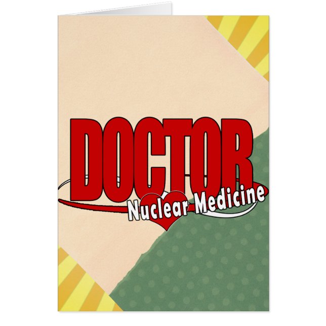 NUCLEAR MEDICINEロゴの博士 (正面)