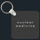 Nuclear Medicine Nucleology Funny Radiology キーホルダー<br><div class="desc">Nuclear Medicine Nucleology Funny Radiology Keychain: Funny nuclear medicine gifts for doctors, nurses, students, radiology technologists, radiology assistants, radiology technicians, and all who dealing with chemotherapy, radiology, radioactivity, radiation, radiography working in nuclear medicine field. You are a nuclear medicine technologist ? This is a graphic for everyone involved in nuclear...</div>