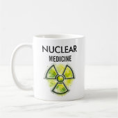 NUCLEAR MEDICINE Technologist Team Pride Gift コーヒーマグカップ (左)