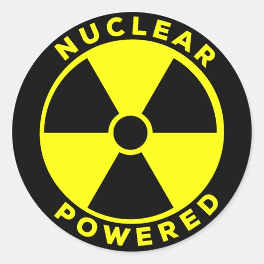 Nuclear Powered ラウンドシール (正面)
