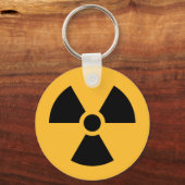 Nuclear radiation symbol keyring キーホルダー (正面)