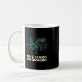 Nuclearo Dinossauro - 面白いイタリアのくだらない子供たち コーヒーマグカップ (左)