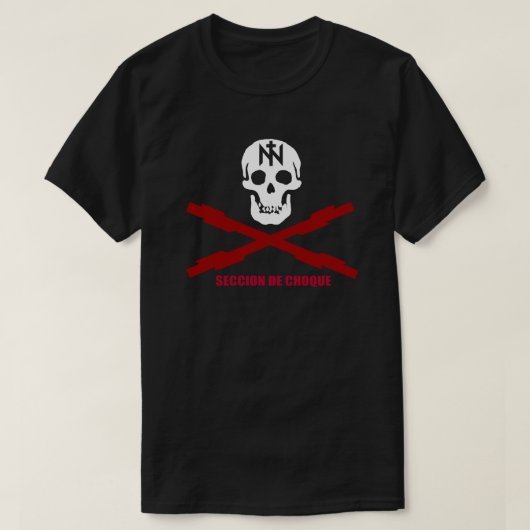 NÚCLEO NACIONAL La Sección de Choque Tシャツ (デザイン正面)