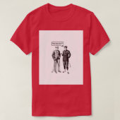 Nudge nudge wink wink tシャツ (デザイン正面)