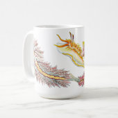 Nudibranchのマグ コーヒーマグカップ (正面左)