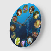 Nudibranchの時計 ラージ壁時計 (傾斜)