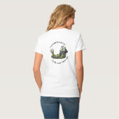 Nudibranch飛び込みおよび旅行 Tシャツ (裏面フル)