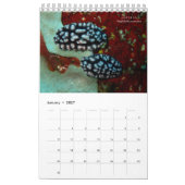 Nudibranchs in Siquijor: Desktop Calendar カレンダー (1月 2027)