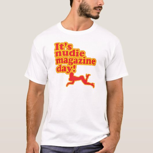 Nudieの雑誌日! Tシャツ (正面)