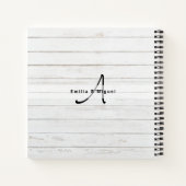 NUESTRA BODAプラニフィカシオン・オ・リボ・デ・ヴィシタス ノートブック (裏面)