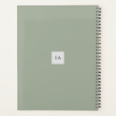 NUESTRA BODAプラニフィカシオン・オ・リボ・デ・ヴィシタス プランナー手帳 (裏面)