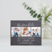 Nuestra Boda写真コラージュ結婚式INVITE (スタンド正面)