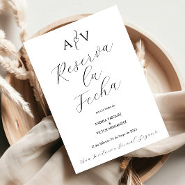 Nuestra Boda日付保存予約フェハスペインの セーブザデート