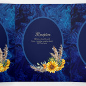 Nuestra Boda 6ページひまわり結婚式 三つ折り招待状 (内部中)