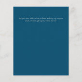 Nuestra Boda AGATE金ゴールドスペインの結婚式 (裏面)