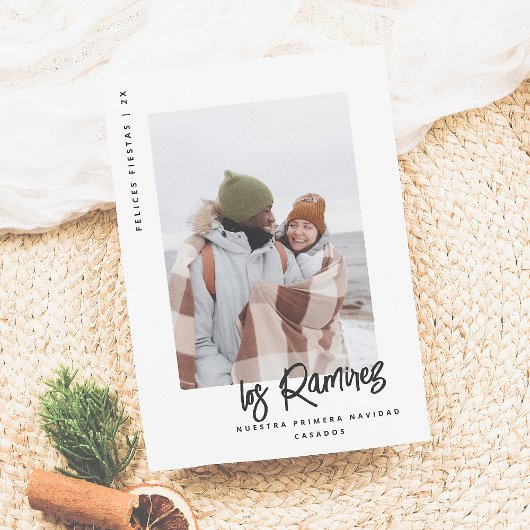 Nuestra Primera Navidad Casados 2 Fotos シーズンカード
