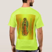 Nuestra Seinora de Guadalupe安全Tシャツ Tシャツ (裏面)