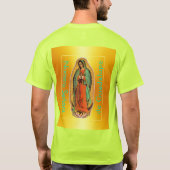 Nuestra Seinora de Guadalupe安全Tシャツ Tシャツ (裏面)