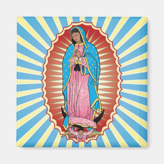 Nuestra Seinora de Guadalupe磁石（正方形） マグネット