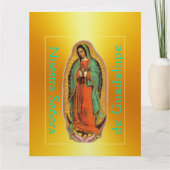 Nuestra Señora de Guadalupe カード (正面)