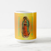 Nuestra Señora de Guadalupe コーヒーマグカップ (中央)