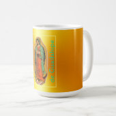 Nuestra Señora de Guadalupe コーヒーマグカップ (正面右)