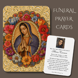 NUESTRA SEÑORA DE GUADALUPE FUNERAL PRAYER 