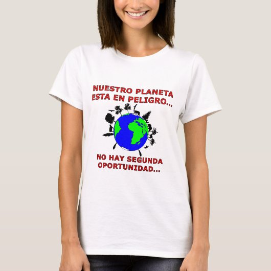 NUESTRO PLANETA Tシャツ (正面)