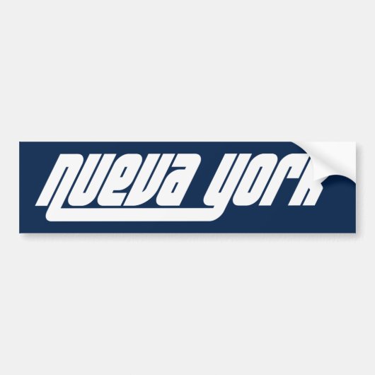 NuevaヨークNYCのバンパーステッカー バンパーステッカー (正面)