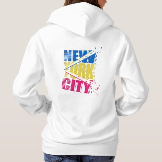 Nueva York en multicolores パーカ (裏面)