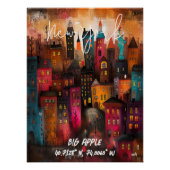 Nueva York: La Gran Manzana ポスター (正面)