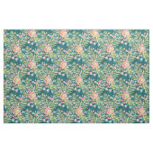 NUEVO VALLARTAの水彩画の熱帯花柄 ファブリック (ヤード)