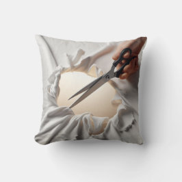 Nuevo y moderno Tijeras de mujer クッション