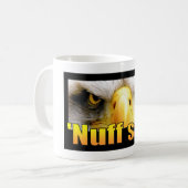 「Nuffは言いました コーヒーマグカップ (正面左)
