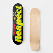 NUFF RESPECT 7 3/4" スケートボードデッキ (正面)