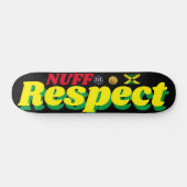 NUFF RESPECT 7 3/4"スケートボードデッキ スケートボード (横)