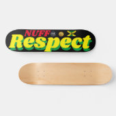 NUFF RESPECT 7 3/4"スケートボードデッキ スケートボード (横)