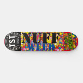 NUFF WEED スケートボード (横)