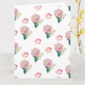 Nugget Baby Easter Chick and Tulip カード (黄色い花)