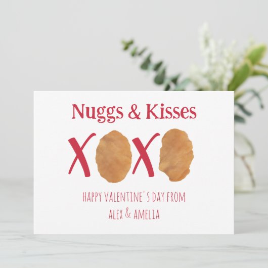 Nuggsとキスチキンナゲットパンバレンタイン写真 (スタンド正面)