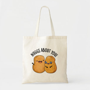 Nuggsについてあなたおもしろいの食べ物ナゲットPun トートバッグ