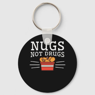 Nugsはチキン・ナゲットの恋人に薬剤を入れません キーホルダー
