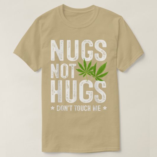 Nugs Not HugstouchしないTシャツ Tシャツ (デザイン正面)